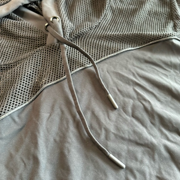 Zyia Black Mesh Winner Jacket Hoodie S - Picture 7 of 12